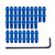 Шипы для педалей DMR Flip Pin Set For Vault Pedal 44pcs BLue